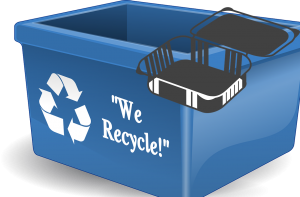 Plastic Storage Box - re-purpose and reuse