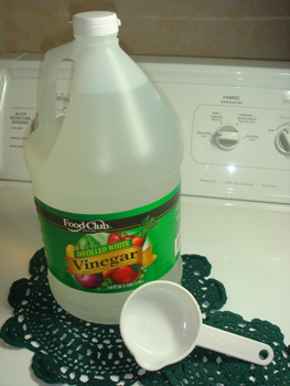Use Vinegar for Fabric Softener